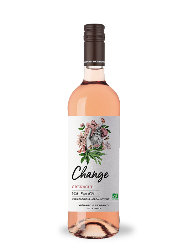 Change Grenache rosé 2022 75cl vin biologique